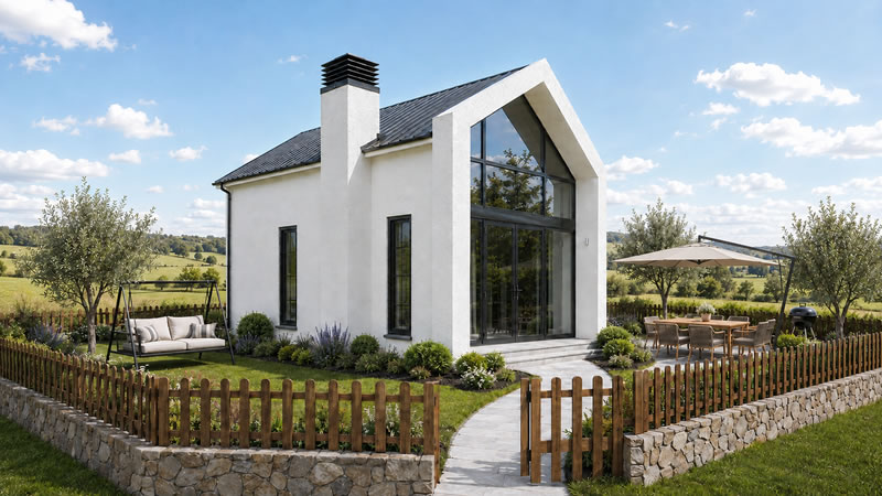 105 m² Tek Katlı Çelik Ev