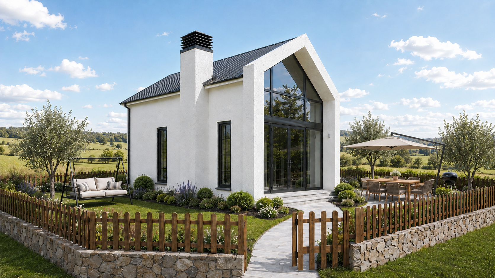 105 m² Tek Katlı Çelik Ev