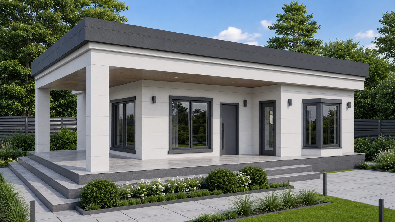 119 m² Tek Katlı Çelik Ev