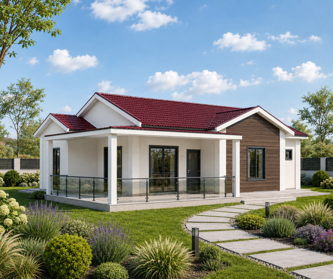 119 m² Tek Katlı Çelik Ev