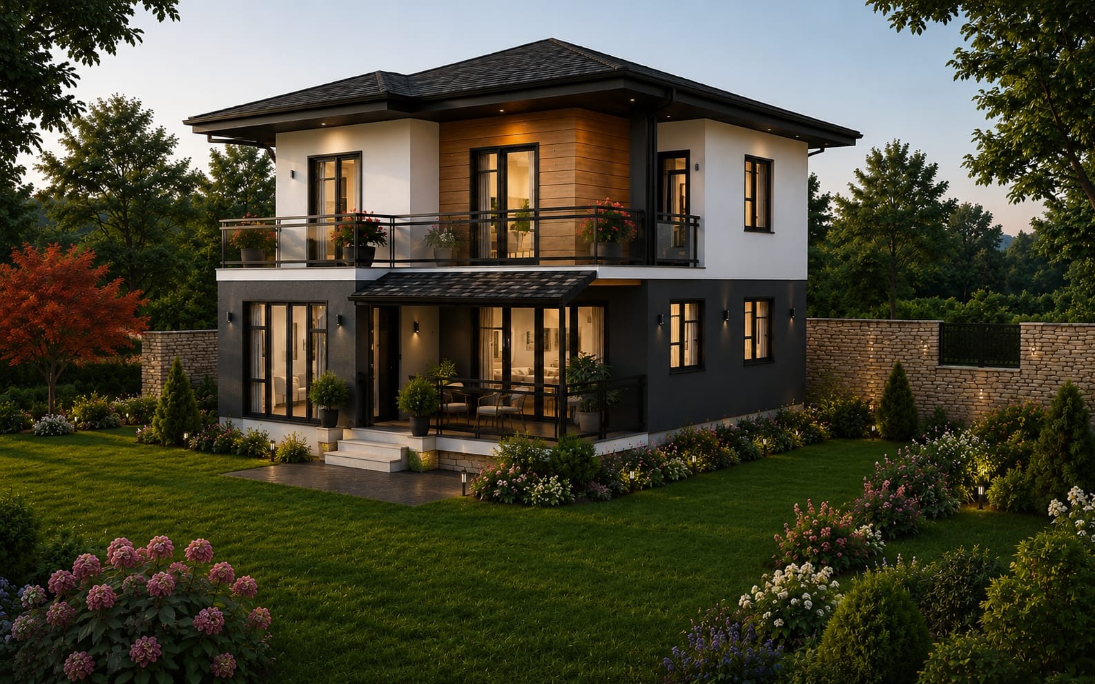 188 m² Dubleks Çelik Ev