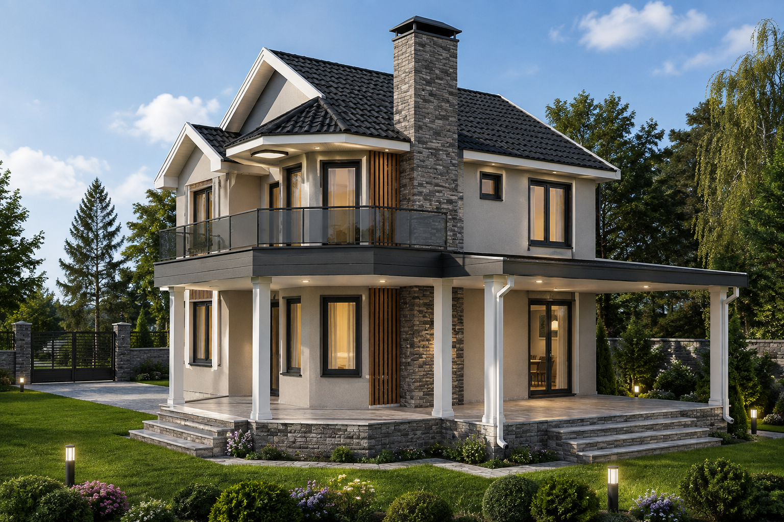 270 m² Dubleks Çelik Ev
