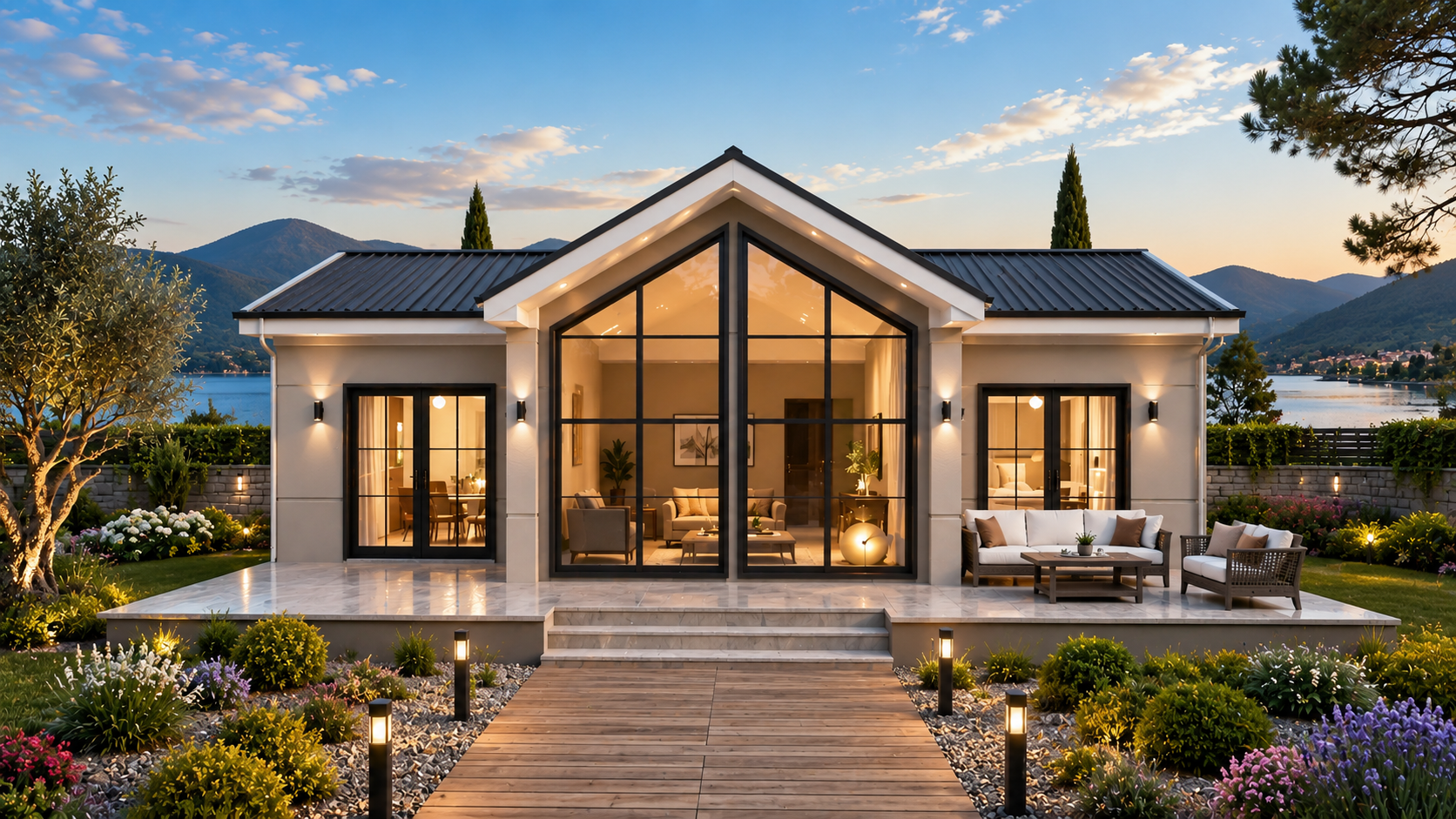 95 m² Tek Katlı Çelik Ev