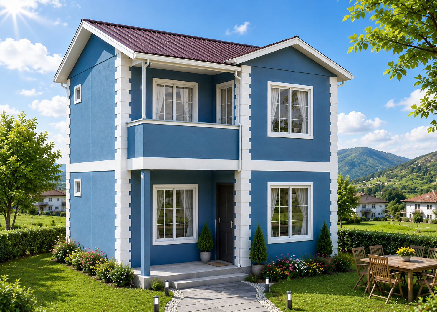 80 m² Dubleks Prefabrik Ev