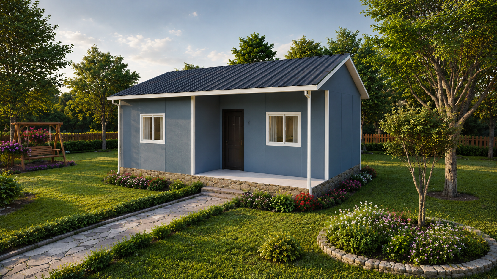 40 m² Tek Katlı Prefabrik Ev